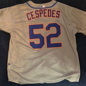 New York Mets Yoenis Cespedes Jersey #52